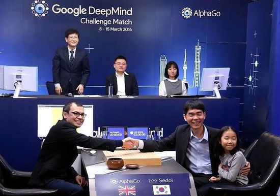 人机大战次轮比赛AlphaGo再胜李世石