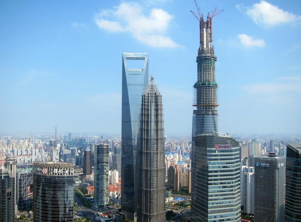 中国第一高楼707米图片