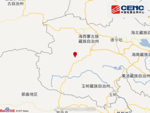 青海格尔木发生3.0级地震 暂未收到人员伤亡报告