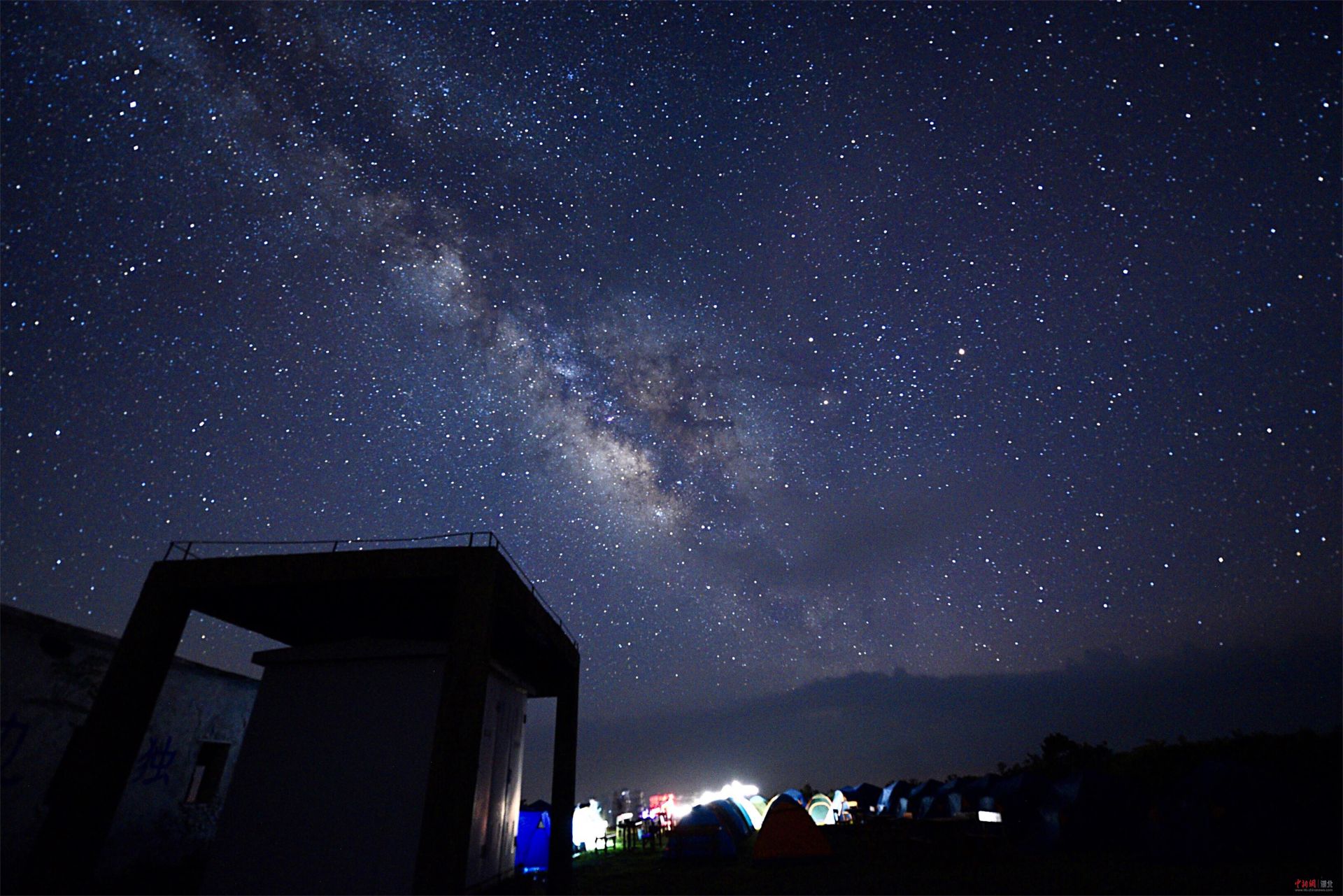 群星璀璨湖北九宫山绝美星河受游客追捧02