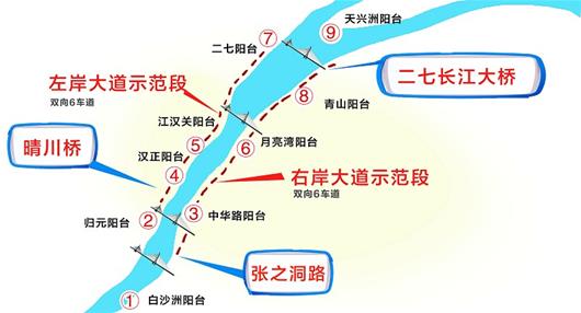 长江左岸大道设计图图片