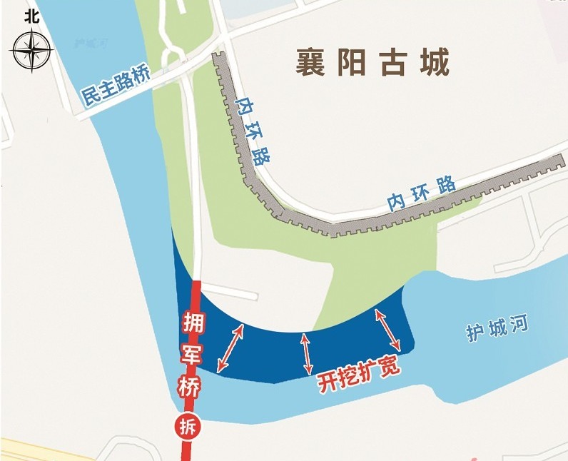 南京护城河地图图片
