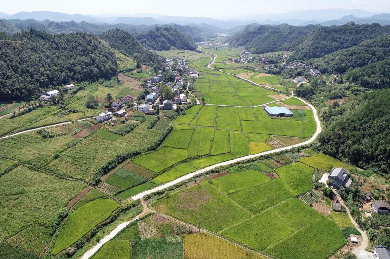 竹山县擂鼓镇西河村图片