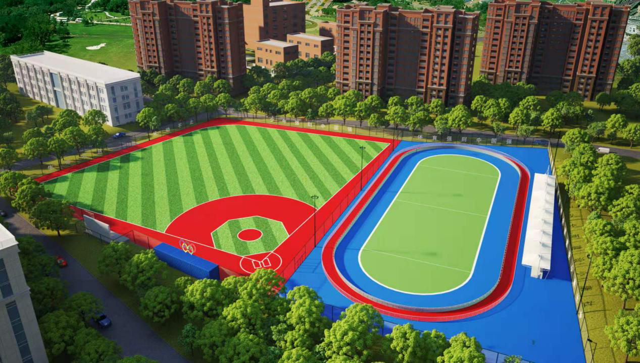 湖北省棒垒球项目负责人李强告诉记者:"这个场地是我们省体育局跟湖北