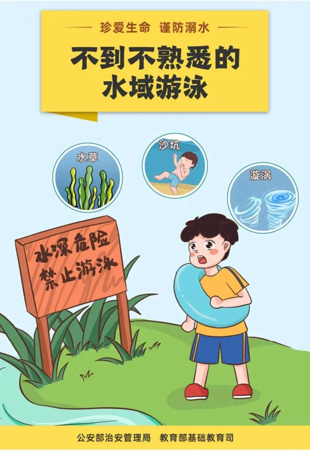 光谷家长,夏天来了,千万不要让孩子私自下水游泳!