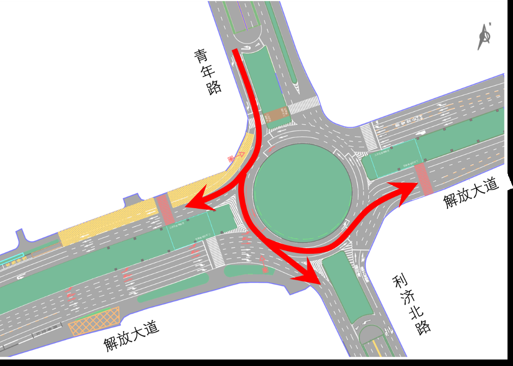 武汉航空路立交通行有新变化