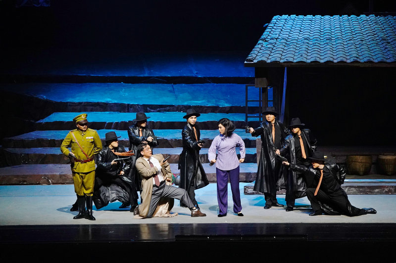 大型革命历史川剧《烈火中永生》北京展演圆满成功