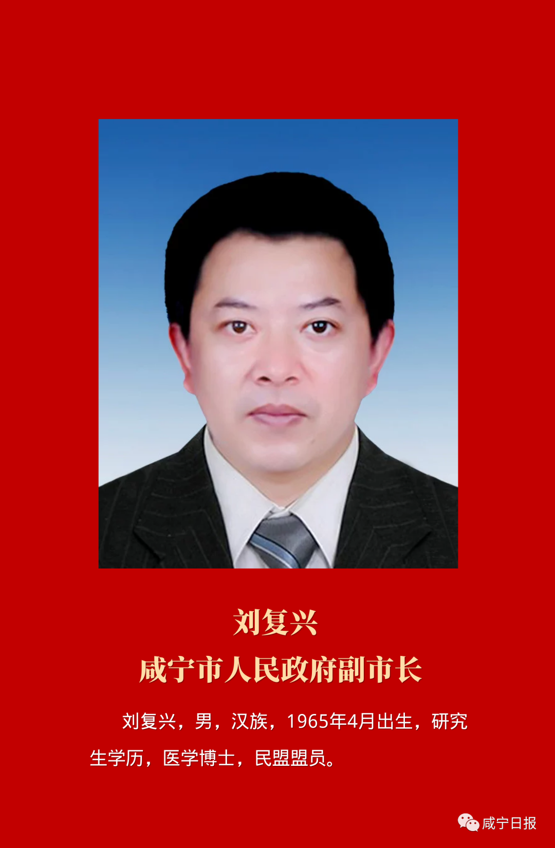 咸宁市委副书记杨军图片