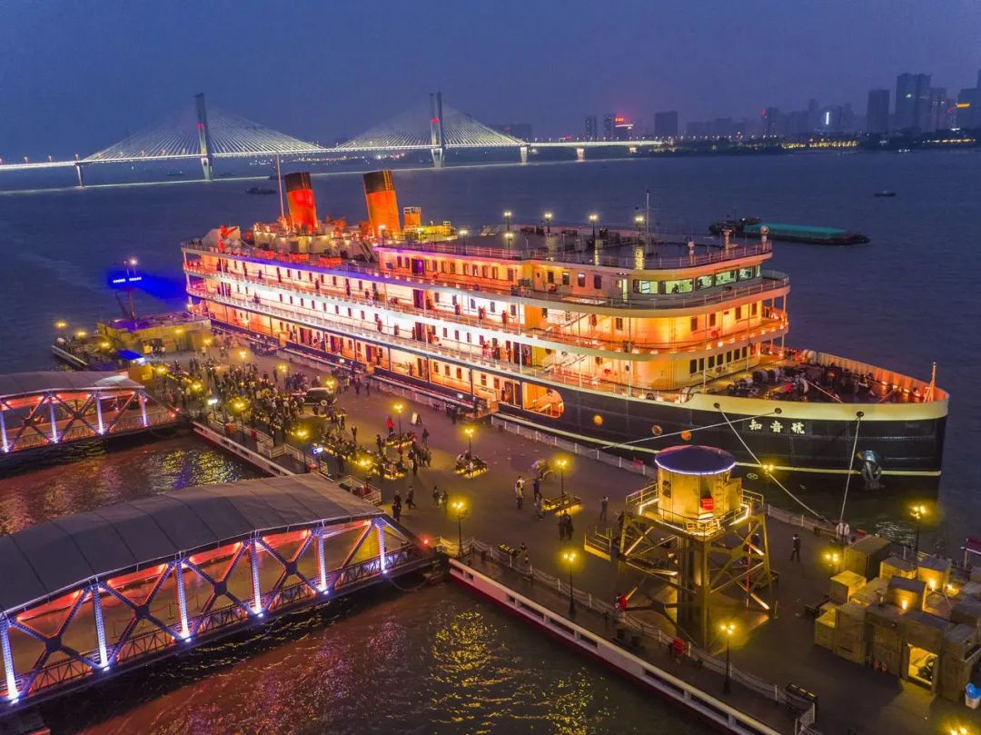 江风拂过美人面,穿越老汉口船中客,知音号2022再次启航