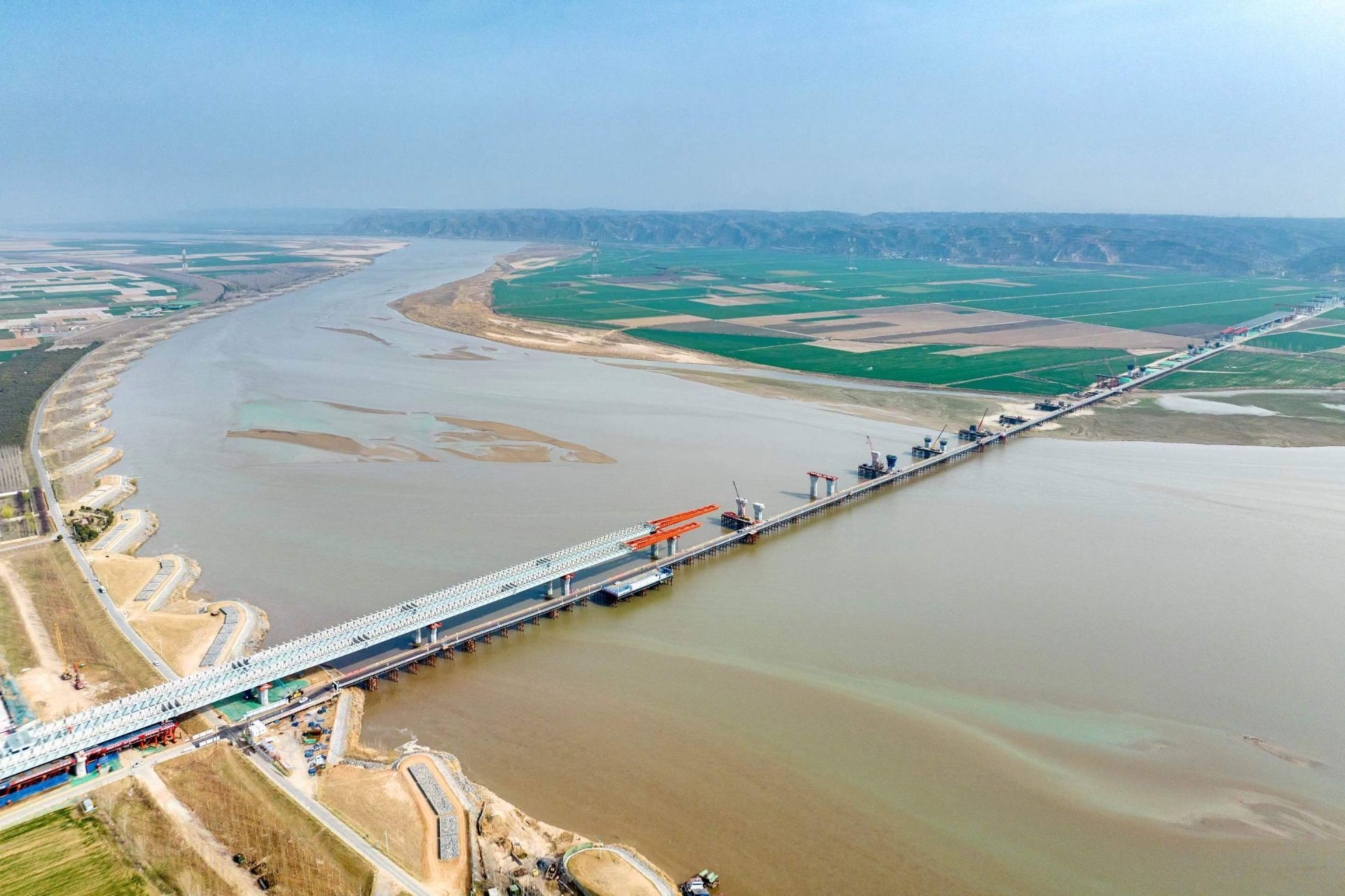 河南黄河大桥图片