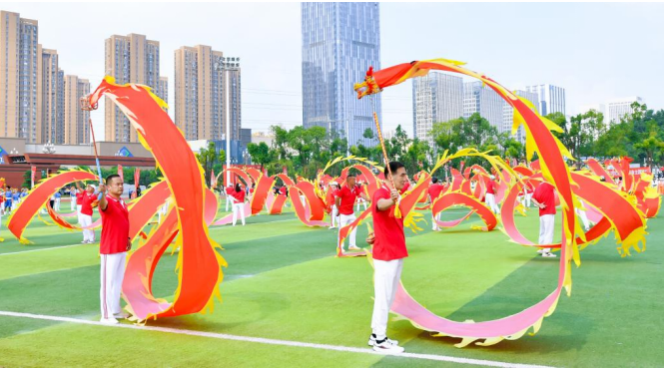 “发展体育运动 增强人民体质”题词72周年全民健身主题活动全国主会场暨2024年湖北省全民健身主题活动启动
