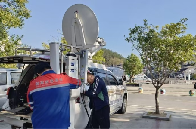 湖北电信机动通信局驰援罗田护航重大活动通信保障任务