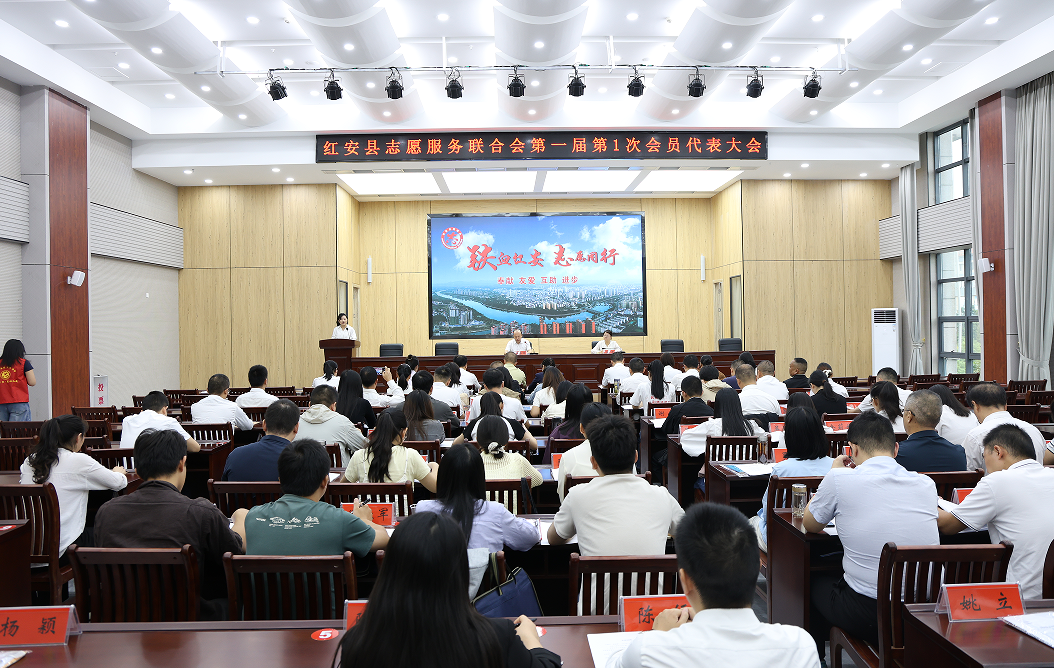 快讯：红安县志愿服务联合会成立