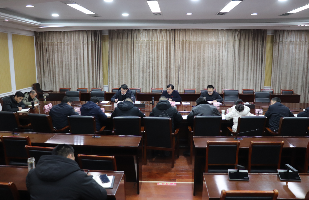 快讯：胡广主持召开近期重点招商项目调度会