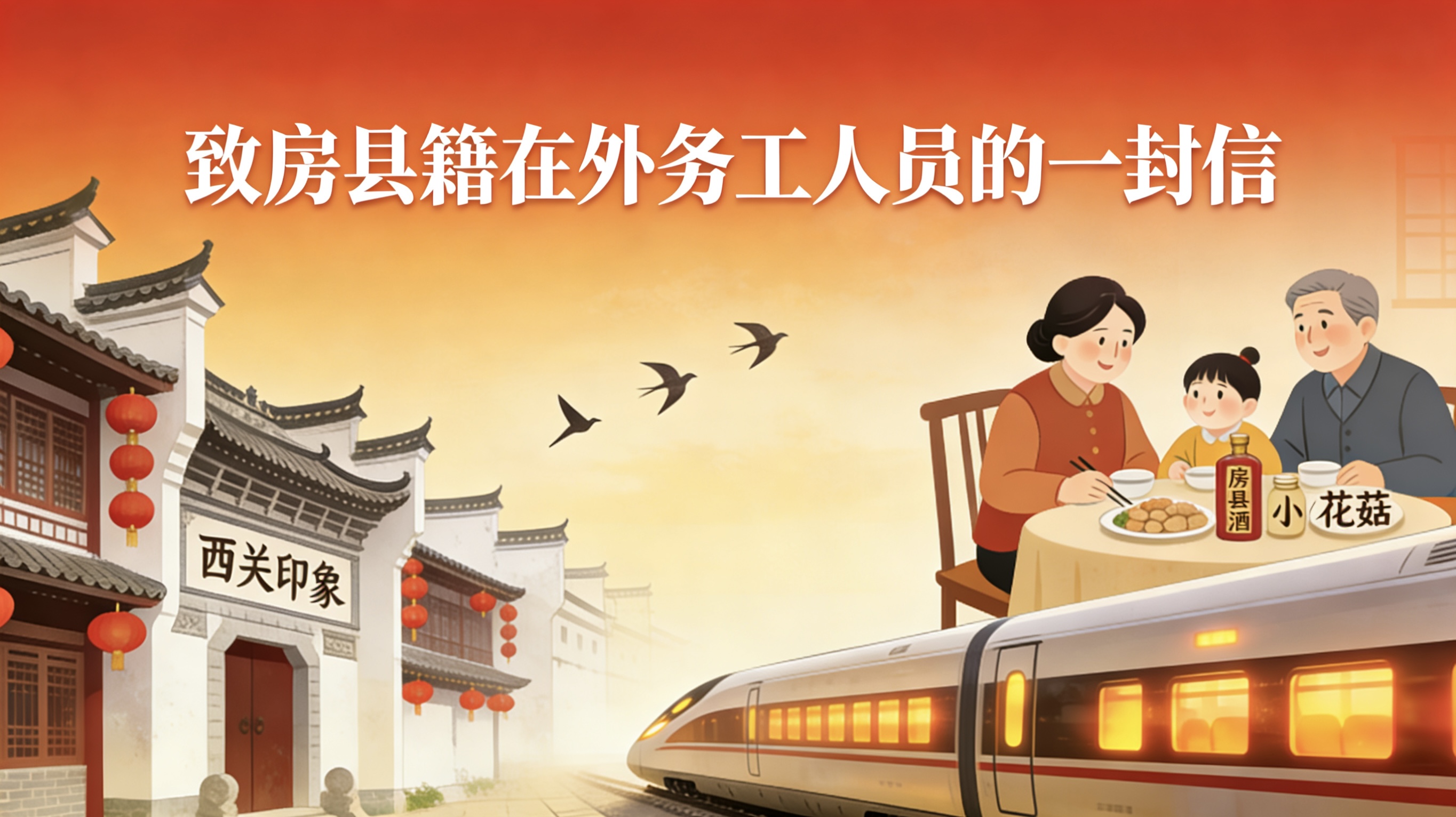 致房县籍在外务工人员的一封信