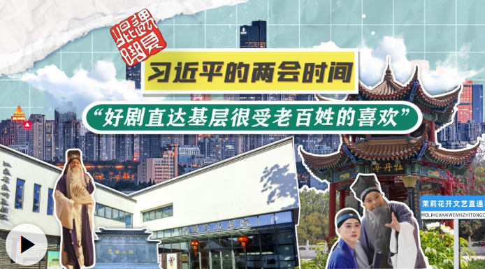 习近平的两会时间丨“好剧直达基层很受老百姓的喜欢”