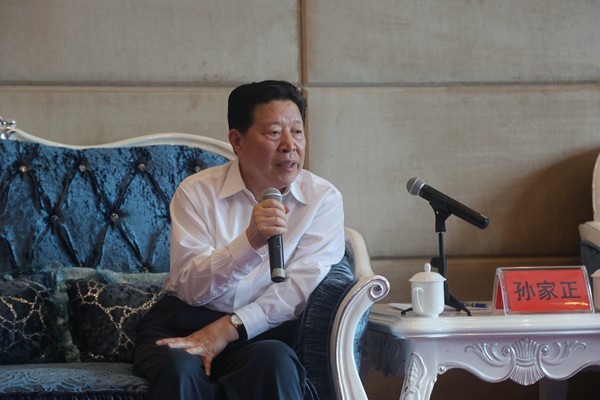 孙家正在座谈会上讲话