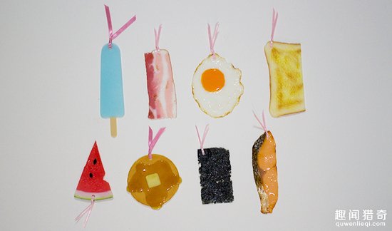日本推出超仿真食物书签，这是越看书越饿的节奏