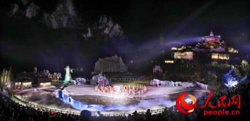 皓月当空下的《龙船调》实景音乐剧