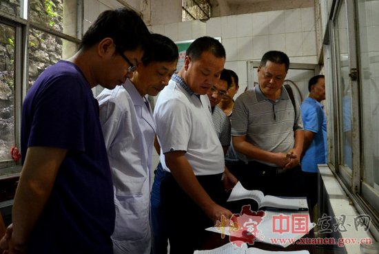 省考核组来宣恩考核“湖北省农产品质量安全县”创建工作
