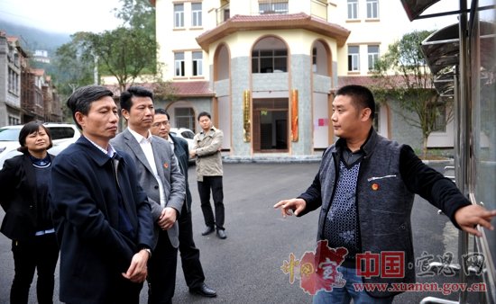 柯东海来宣恩调研全面从严治党向基层延伸工作情况