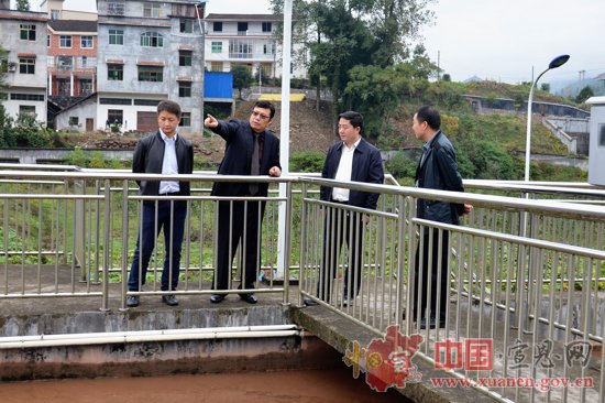 州安监局检查组检查宣恩安全生产工作