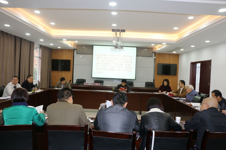 主题党日活动现场