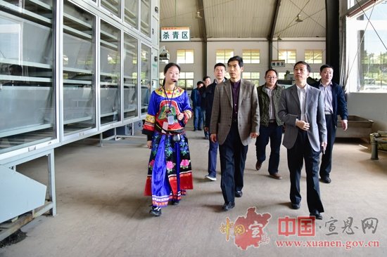 武汉海关来宣恩调研外贸出口工作