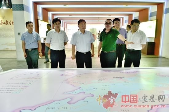 陕西省安康市考察组来宣恩考察硒资源开发利用及硒产业发展等情况