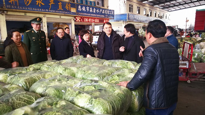 小图 华硒农贸市场检查