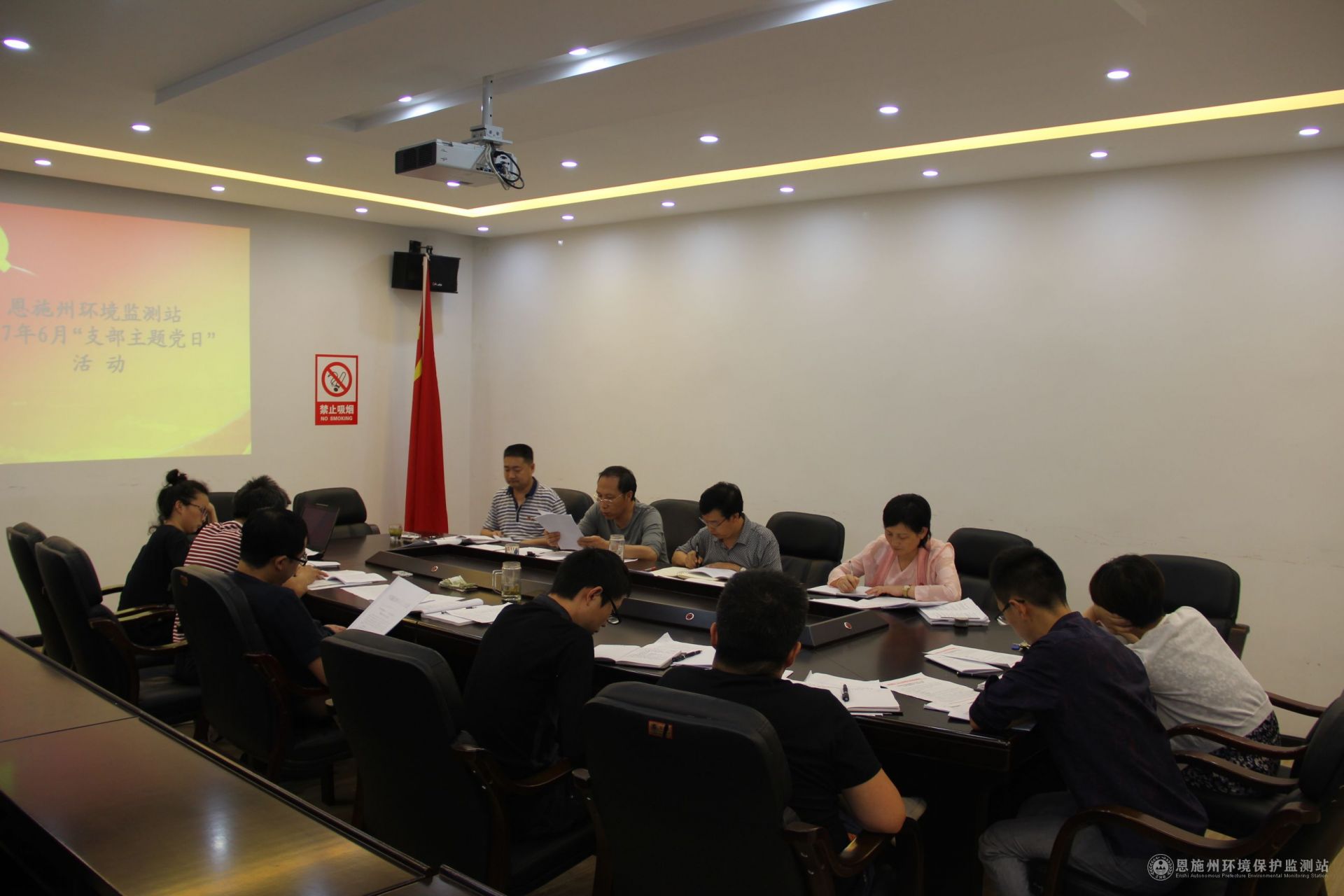  县林业局与兴旺村联合开展支部主题党日活动