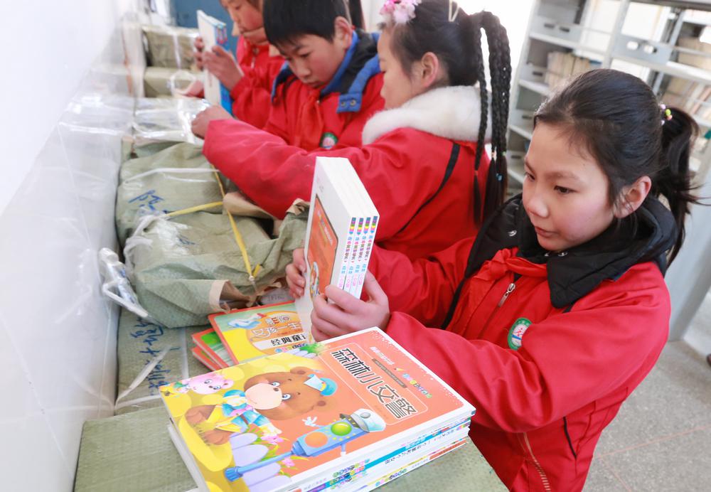 宝丰镇双坝小学喜获“麦田计划”捐赠图书2500余册 