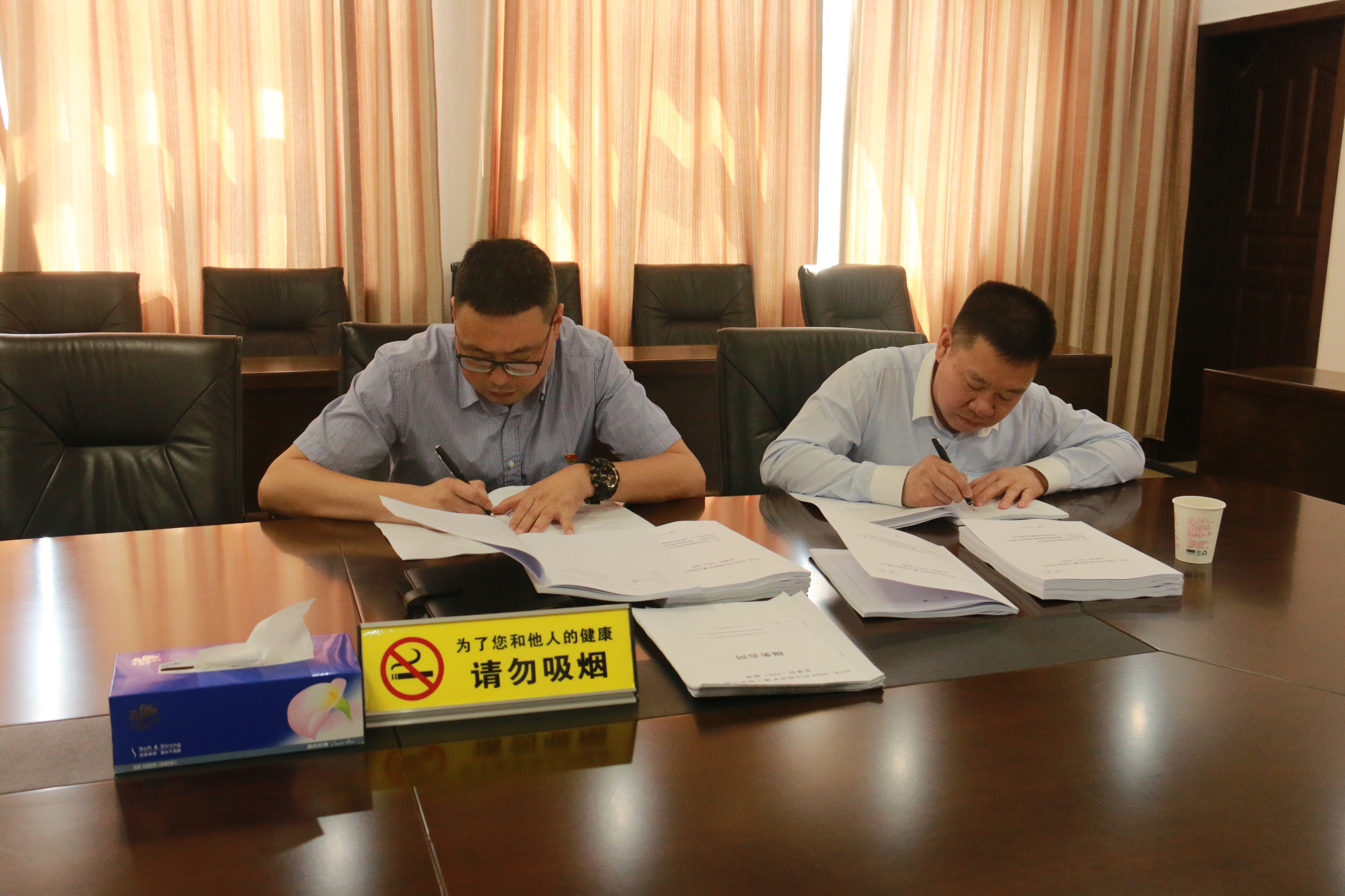竹山县S318和454改扩建工程项目正式签约