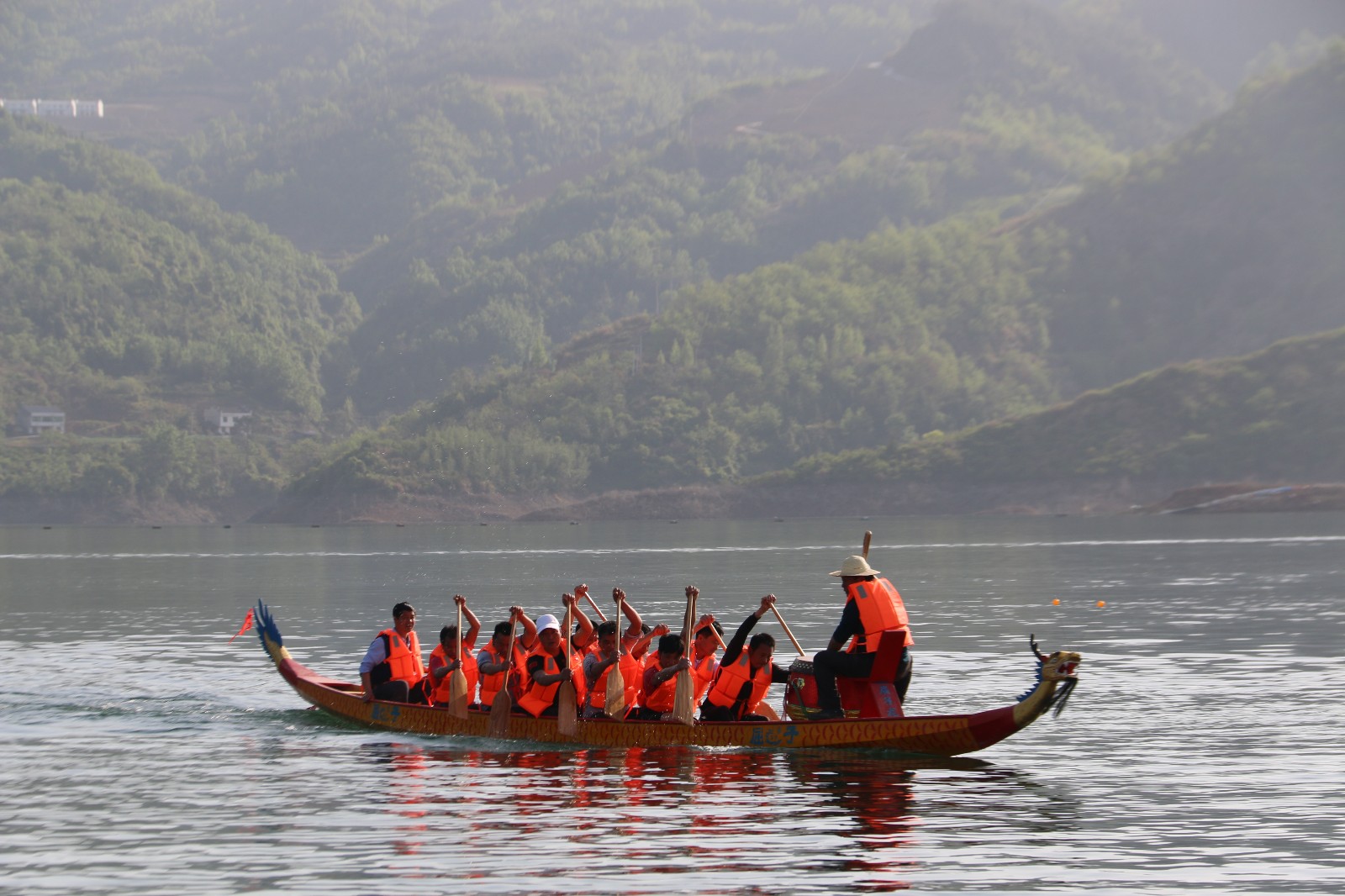 竹山县首届龙舟赛将在圣水湖举办