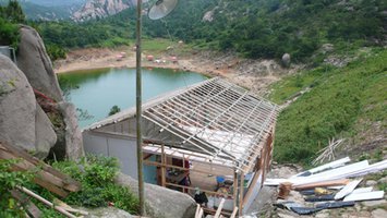 竹山县库区拆网拆围工作于本月15日全面完成