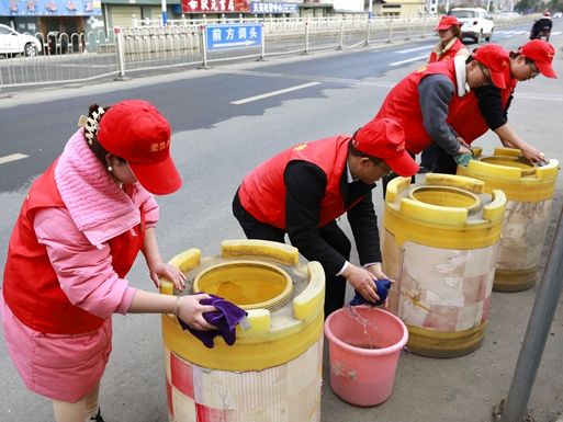 宝丰镇全域开展环境卫生大清理大清扫专项行动