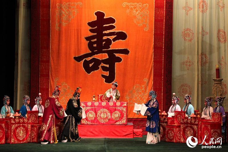 京剧《杨门女将》华美亮相悉尼舞台（摄影 盛楚宜）