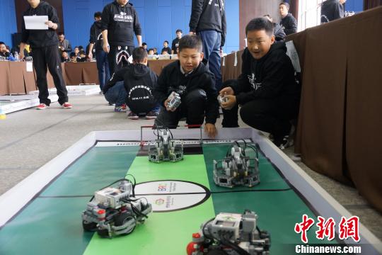 全国机器人挑战赛在辽宁大连举行