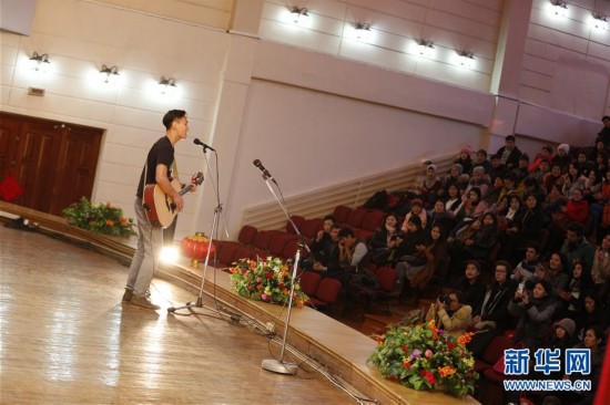 （XHDW）（3）吉尔吉斯斯坦举行全国大学生汉语歌曲大赛