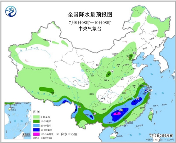 南方新一轮强降雨开启 湖南江西广西局地有大暴雨