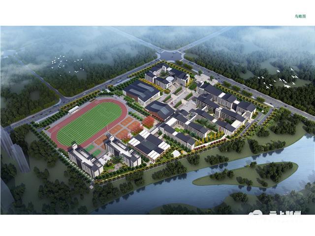 重点项目追踪▏荆州北门中学新校区加紧施工将于明年6月底建成