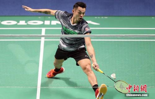 林丹领衔北京队获得天津全运会羽毛球男团冠军。<a target='_blank' href='http://www.chinanews.com/'>中新社</a>记者 张宇 摄