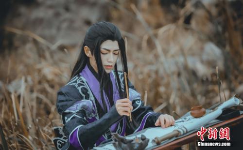 黄钲洋Cosplay作品。受访者供图