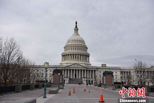 资料图片：美国国会。 <a target='_blank' href='http://www.chinanews.com/'>中新社</a>记者 邓敏 摄