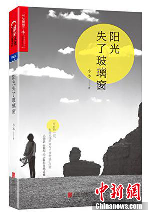 小冰创作的诗集《阳光失了玻璃窗》。