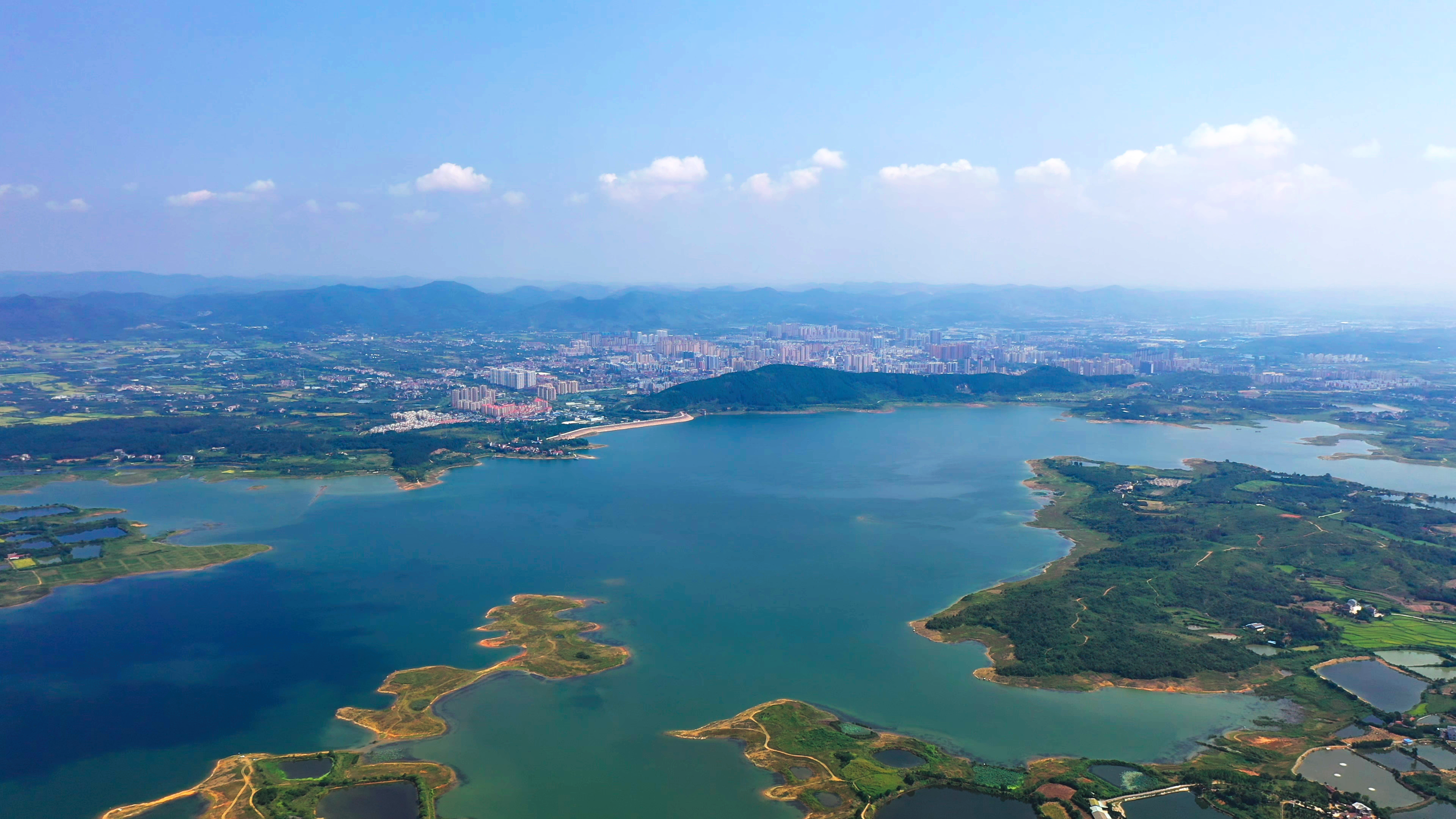 京山惠亭水库风光