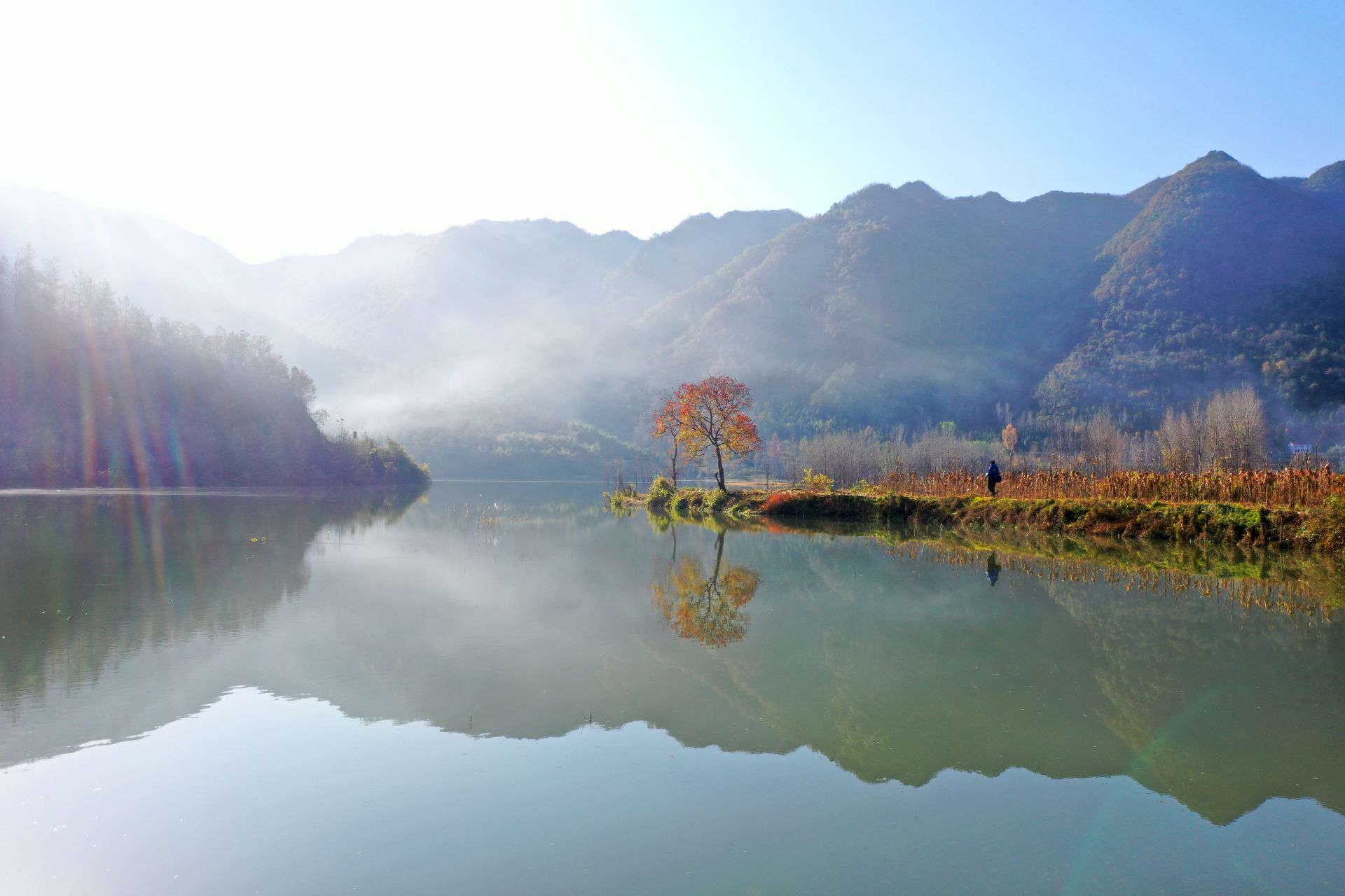 湖北南漳:山乡秋景如画来