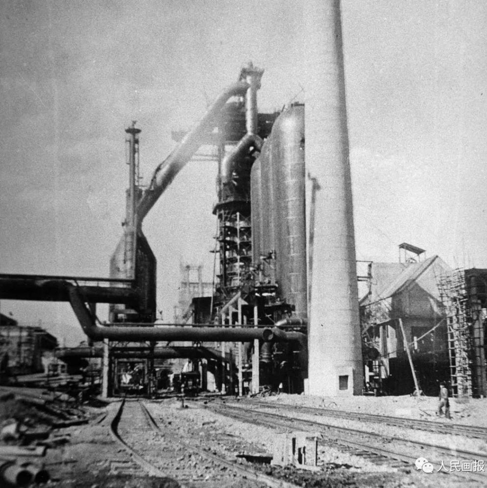 首钢厂区老照片图片