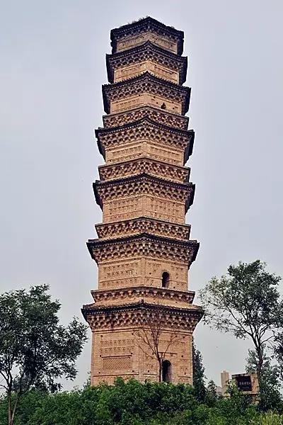 河南中牟:寿圣寺双塔