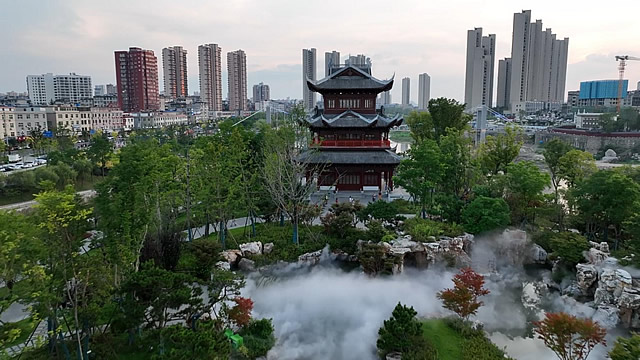 "文化进景区,非遗进公园",我县六个省级非遗项目标志性雕塑落地浠水一